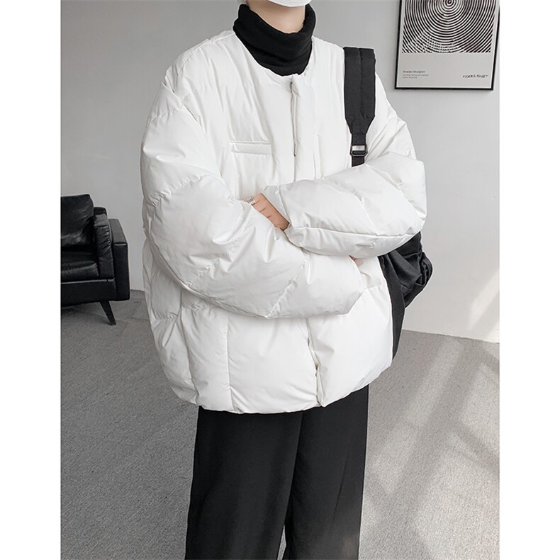 8XL-M90白鸭绒！超厚短外套羽绒服男面包服棉衣YRFC06P220控258,男装羽绒服,电商D206-1