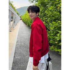 工装外套男新翻领绣花夹克时尚休闲痞帅上衣513AJK2732P62，男装夹克，星座513A