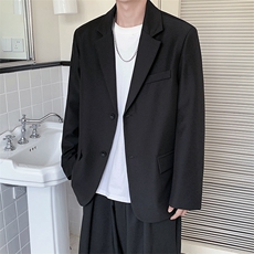 春季2026休闲西服港风高级感轻熟风西装外套男Q2478-TP70108，男装西服套装，电商A102