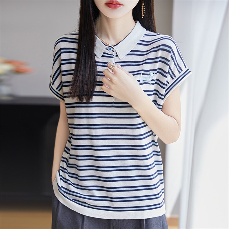 莱赛尔天丝短袖~薄如蝉翼夏季女款贵妇首选面料透气排汗,针织衫/毛衣,尚雪电商供货