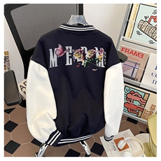 J9935-P70美式嘻哈高质量刺绣宽松潮牌棒球服夹克，男装夹克，星座617A-2