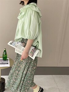 夏季新款小衫，半裙，女装半身裙，米索·美素