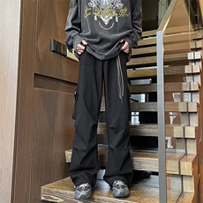 加长版工装裤男高个子休闲裤伞兵裤188cm110裤子KZ012P78加绒88，男装工装外套，电商B312
