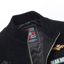 B-N8859男士2023年秋季新款长袖休闲青年雪尼尔立领夹克外套P168，男装夹克，电商B360