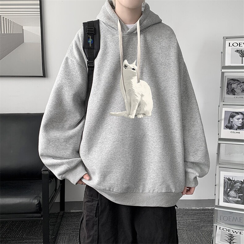连帽卫衣男大码胖子帽衫大号运动服WY2407-P35,男装卫衣,电商A040
