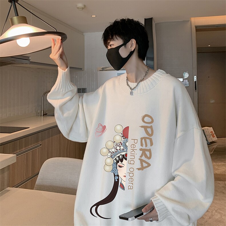半高领毛衣男士大码针织衫男毛线衣男M18161-P45加绒款-P65,男装针织衫/毛衣,电商A040