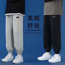 2023秋冬卫裤高弹健康布聚酯纤维  WK606-1特批25图片
