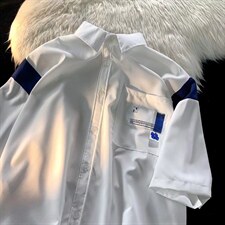 男夏季口袋短袖衬衫宽松版C2010P35图片