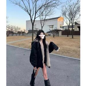 现货 双面穿帆布水洗棉情侣座山雕棉服M2677-P95网图图片