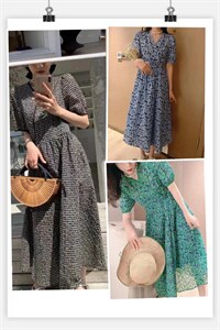 夏装连衣裙图片