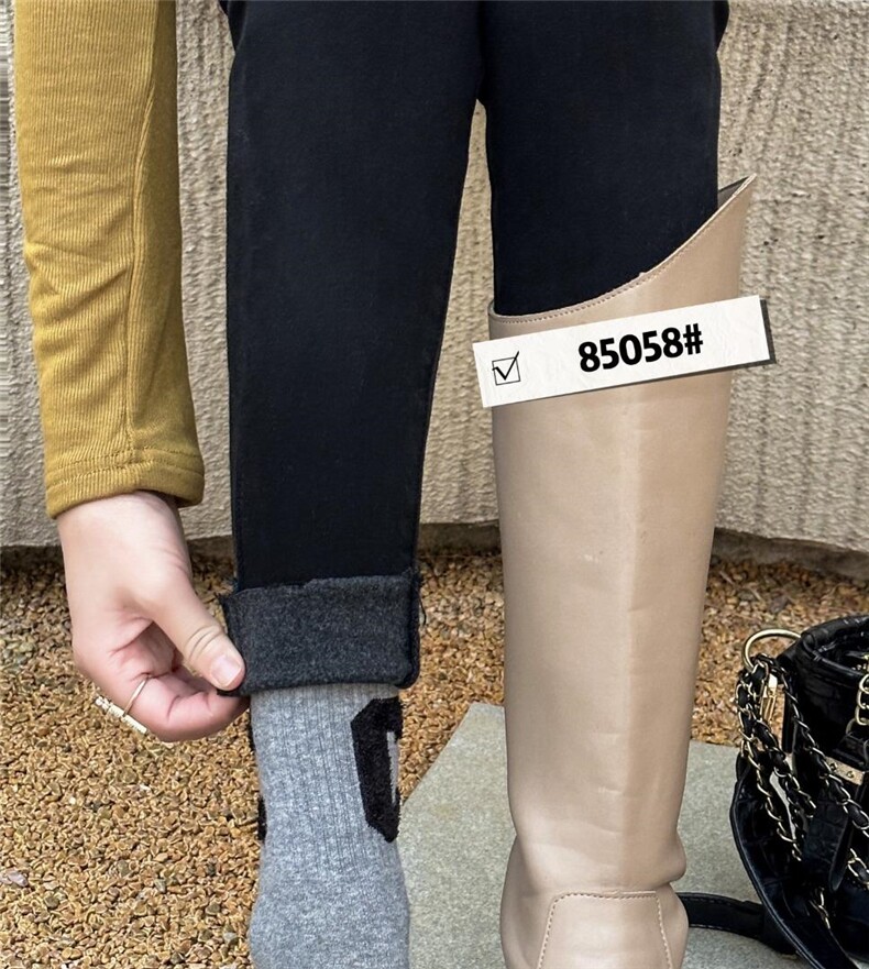 植绒小脚裤，其它，QZFF 秋子风帆