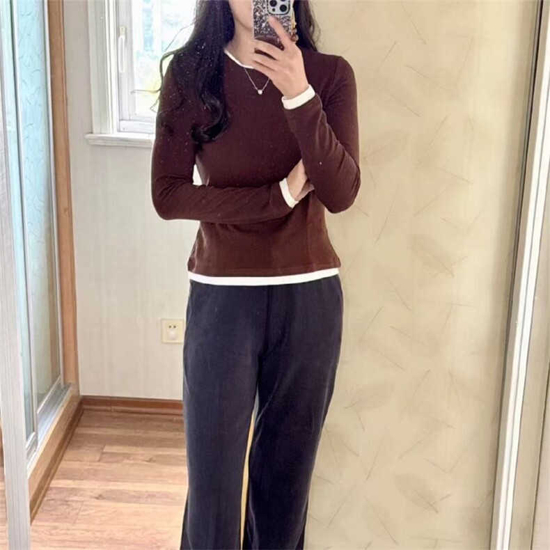 短袖t恤女2025新款夏季薄款宽松显瘦打底上衣小衫,女装T恤,淘淘羊羊绒