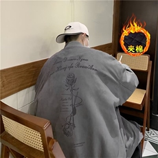 美式棒球服外套男秋冬季2024新款设计感小众高街潮牌Y6611-P88，男装夹克，星座1109-3