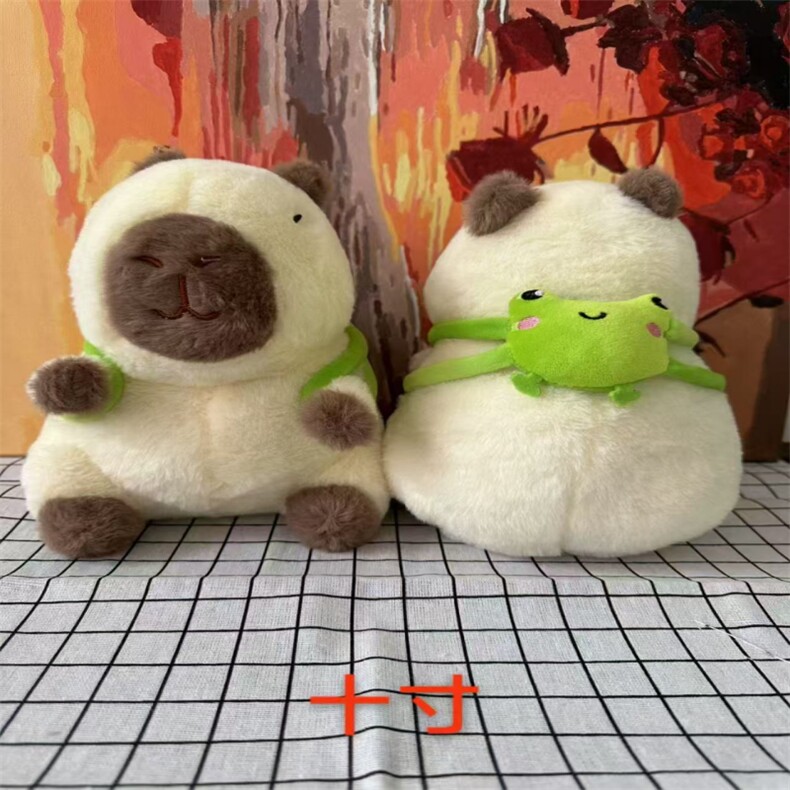 青蛙水豚，王艳涛毛绒玩具厂