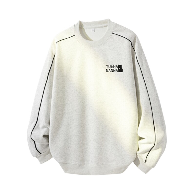 得物供货、复合重磅420克现货圆领卫衣宽松HD019-1-YLT25131-P35图片