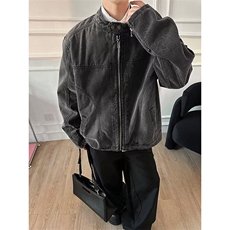 美式复古拼接牛仔外套潮牌街头夹克机能机车服3576，男装夹克，星座1116A-1（原606A）