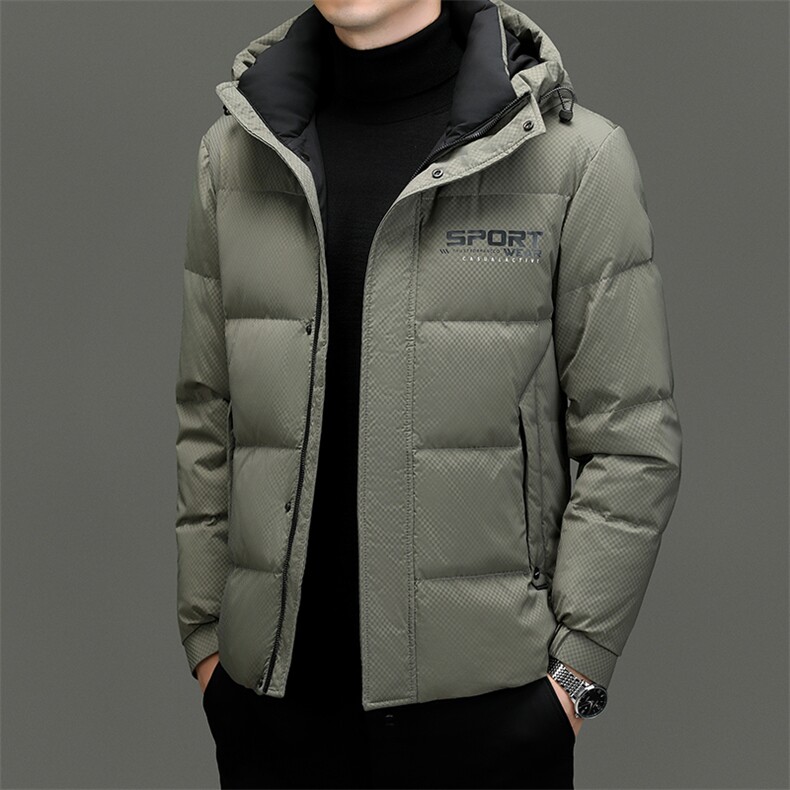 BZC2387钱塘2020-2新款时尚休闲简约冬季厚款中年男士羽绒服P250,男装羽绒服,钱塘207-2