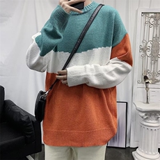 秋季毛衣男韩版潮流宽松休闲圆领针织衫D136P30，男装针织衫/毛衣，星座1116-2