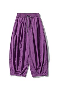 平铺图 夏季大码日系工装裤潮休闲直筒阔腿裤港风男女薄 K288/P60图片