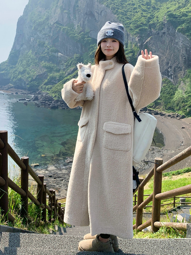 25年冬装现货好数据流量款火焰复合皮毛一体女182A-8580P215K328,女装皮草,浙宝182A