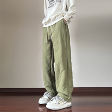 冬装葫芦纹绗线户外防水加绒保暖休闲裤JR1014特P45，男装休闲裤，电商C323