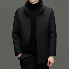 BZ2389钱塘2020-2商务休闲简约冬季厚款中年男士羽绒服P290，男装羽绒服，钱塘207-2