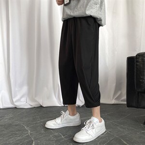 七分短裤时尚束脚运动裤韩版潮宽松休闲裤1211-特批20图片