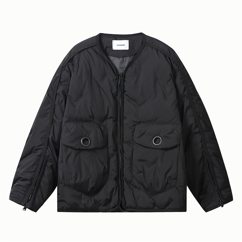 【现货主推】YR2516-P245羽绒服男全包边压胶工艺设计感外套，男装羽绒服，星座810(原QT5070)