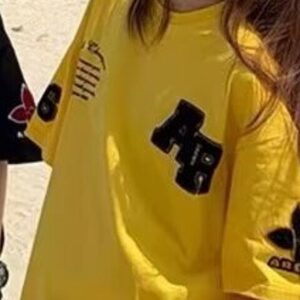 【有货】DHT181-特P35美式复古正肩短袖t恤男夏季潮流新款刺绣潮图片