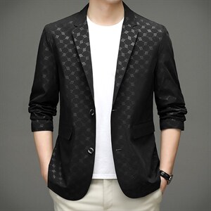 YLBL8031男式2023秋季新款便西男韩版西装外套休闲薄款西服P150图片