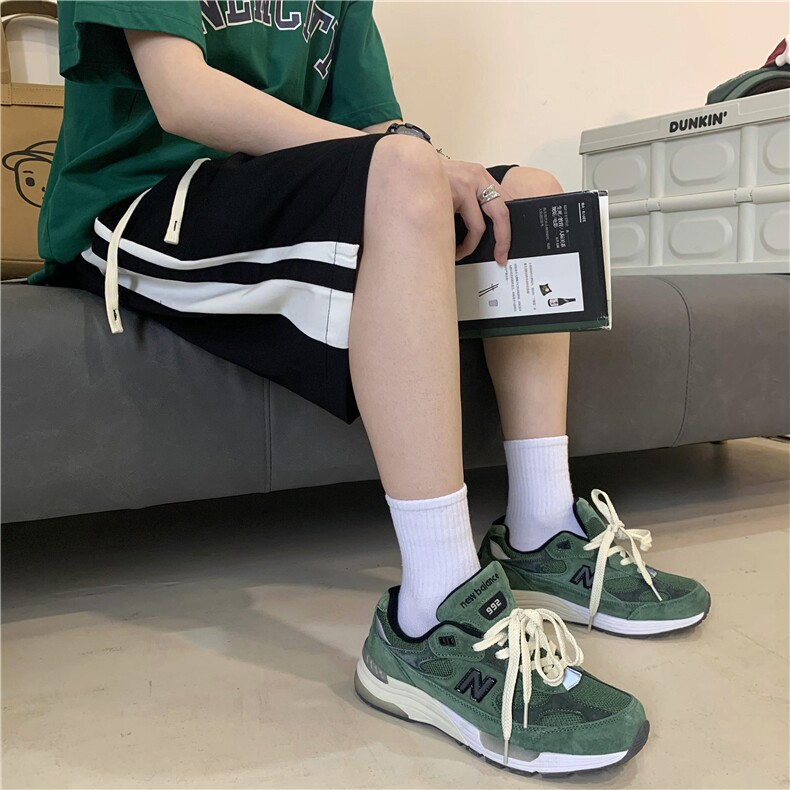 2026春夏新款拼接薄款短裤XZ604-DK200-P35控48,男装牛仔裤,星座604