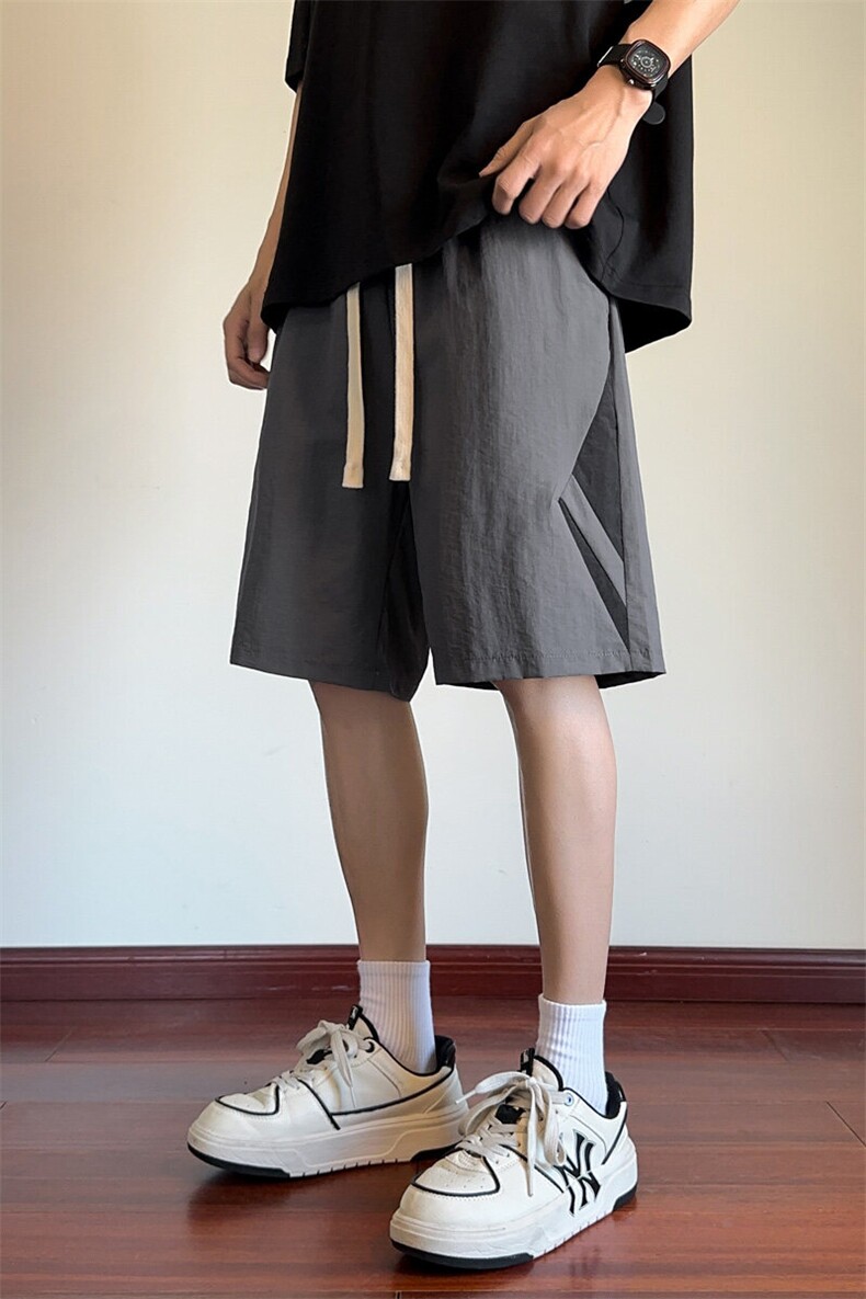 ！2026夏季新款男士冰丝短裤百搭休闲五分裤中裤DK295特P28,男装休闲裤,电商B220