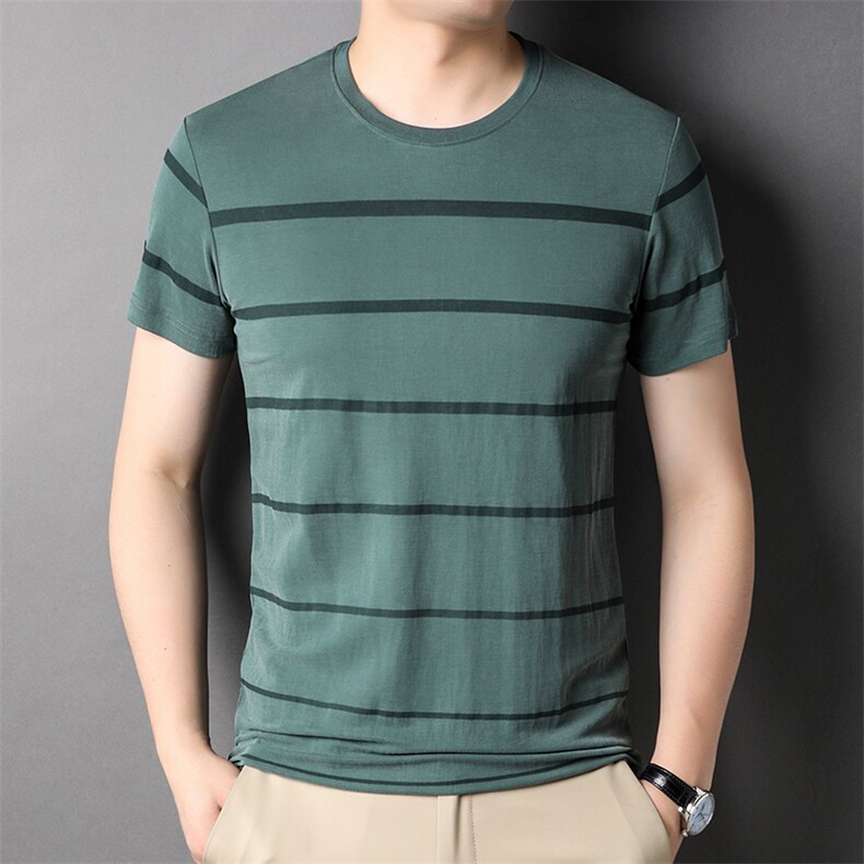 AM8965钱塘2020-3夏季圆领短袖T恤P46,男装T恤,钱塘207-3