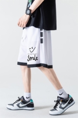 ！2023夏季男士冰丝速干短裤潮牌印花运动五分裤DK609P30，男装休闲裤，电商B220