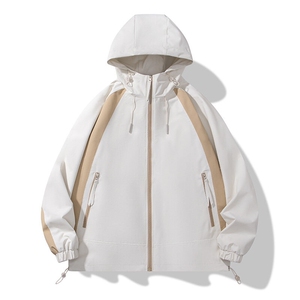 秋季宽松夹克男撞色冲锋衣外套DSA157B-JK7837-P68图片