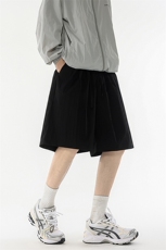 8XL-M多巴胺短裤男款夏季冰丝薄款休闲透气五分裤沙滩DK26004P25，男装休闲裤，电商B312