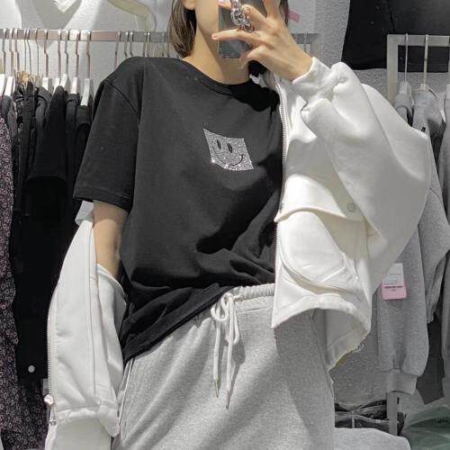 水钻T，女装，G7V7