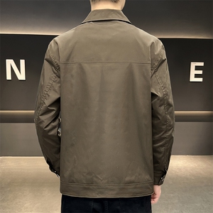 K219-P75 2025秋冬时尚男士休闲夹克外套青年百搭图片