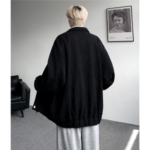 现货 JK1166-特批60 控98 美式翻领夹克大码痞帅老钱风上衣外套图片