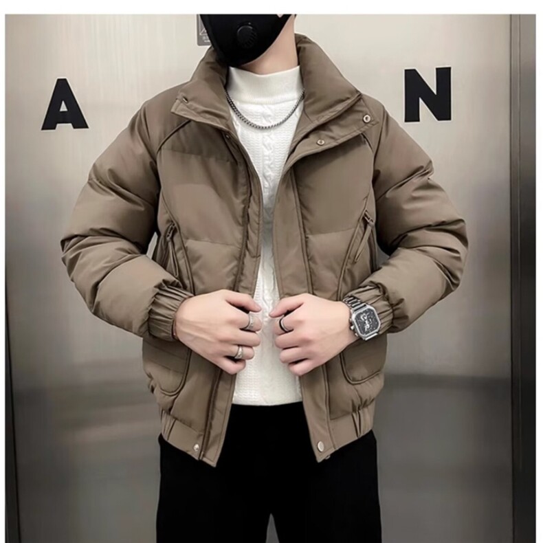 冬男免洗羽绒棉外套保暖棉袄潮流美式青年时尚百搭棉衣TT611P88,男装棉衣,星座1013-5