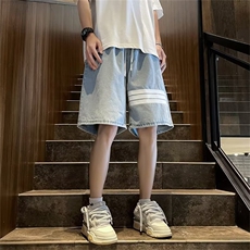 青春流行ins男直筒水洗牛仔裤QN38P36，男装牛仔裤，星座1116-2