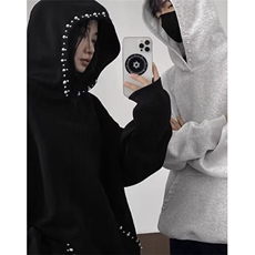 设计感连帽短款卫衣女外套春秋辣妹运动服休闲上衣潮WA205，女装短外套，星座1116A（原606A-3）