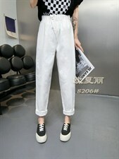 水洗休闲裤，女装休闲裤，欧夏丽