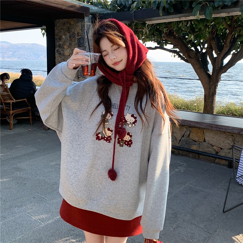 春款！面料已下减龄卫衣套装2C260-C095-P165-K258（三件套）,女装套装/套裙,2C260