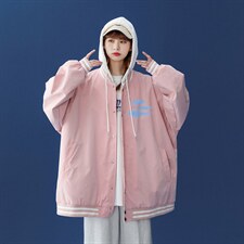 中性风2023秋季新款设计感小众印花情侣夹克外套G24p65控88，男装夹克，A247A