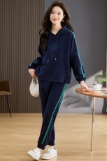 休闲运动套装女春秋2025新款春装洋气减龄时尚妈妈高端卫衣两件套，女装套装/套裙，丽影随形