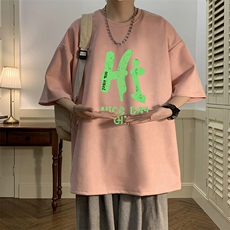 麂皮绒短袖t恤男大码半袖男JD82418-P25，男装T恤，电商A040