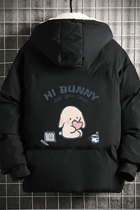 控128加绒面包服男大码羊羔毛棉衣男MY16314-P100图片