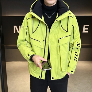 标50绒 冲锋衣羽绒服男连帽三防面料保暖Y8611-P235 控券后 298图片