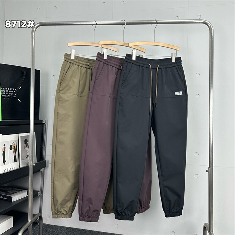 早秋休闲男长裤工装刺绣束脚裤A329-K8712-P58，男装工装外套，电商A329